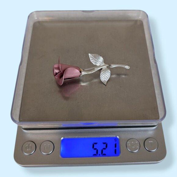 (2/$20) V. Avon Rose Brooch - Picture 7 of 7